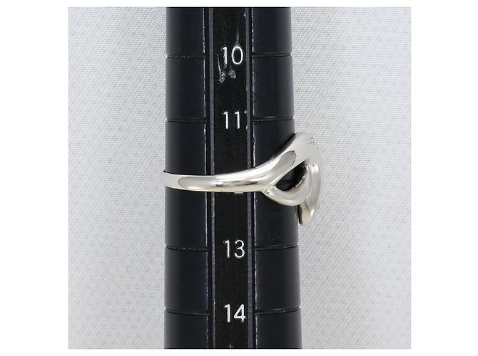 Autre Marque PT850 Platinring mit Diamant - Ansicht 8