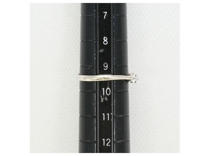 Autre Marque 18K Weißgold-Ring mit Diamant Golden - Ansicht 6