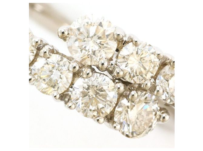 Autre Marque 18K Weißgold Diamantring Golden - Ansicht 2