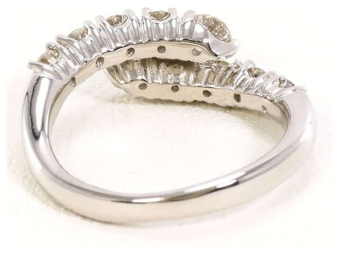 Autre Marque 18K Weißgold Diamantring Golden - Ansicht 4