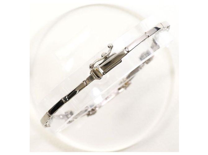Autre Marque Bracciale charm in oro bianco 18K e diamanti D'oro - vista 3