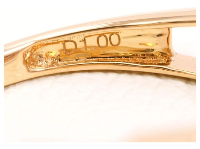 Autre Marque 18K Roségold Diamantring Golden - Ansicht 6