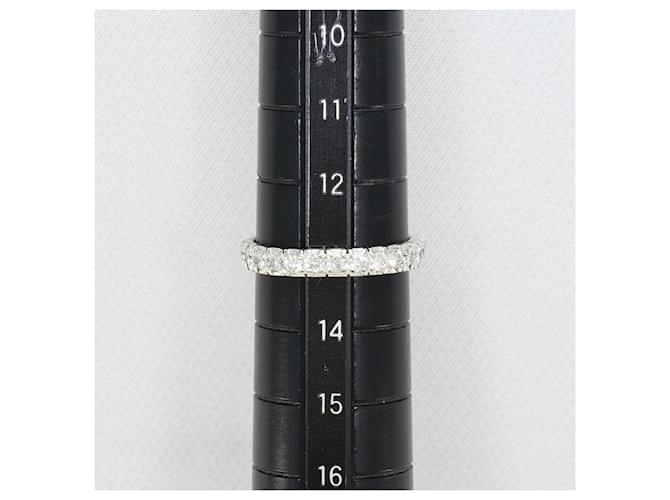 Autre Marque Platinring mit Diamant - Ansicht 7