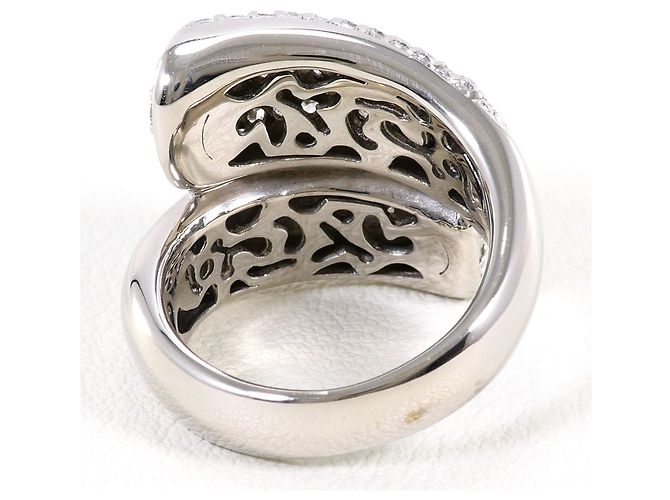 Autre Marque 14K Weißgold Diamantring Golden - Ansicht 4