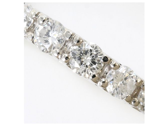 Autre Marque PT900 Platinring mit Diamant - Ansicht 2