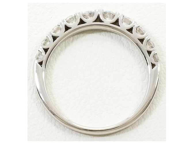Autre Marque PT900 Platinring mit Diamant - Ansicht 3