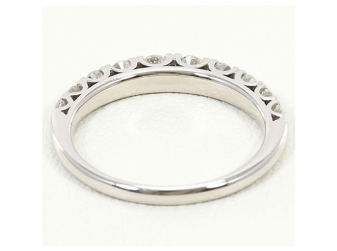 Autre Marque PT900 Platinring mit Diamant - Ansicht 4