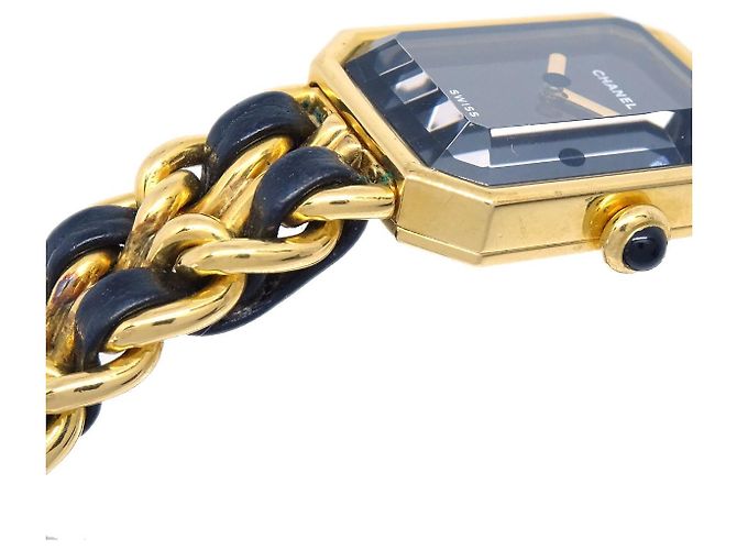Chanel Premiere Rock Quartz Metallo Placcato e Pelle 20 - vista 5