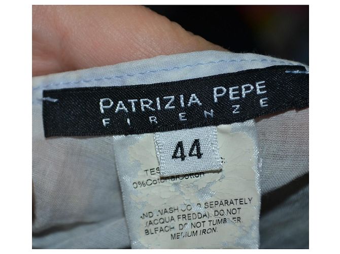 Patrizia Pepe Kurzes Kleid mit Blumenprint Weiß Mehrfarben - Ansicht 4