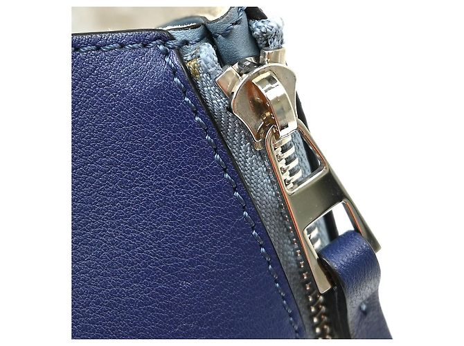 Loewe Hammock Leather Small Azul - vista 6