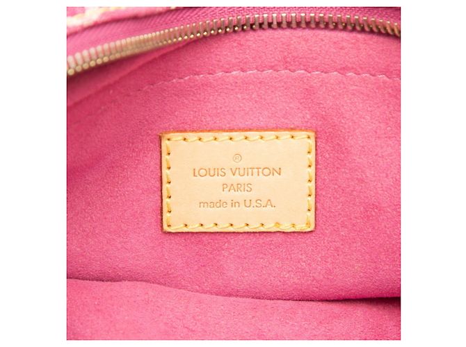 Borsa Louis Vuitton Monogram Denim Neo Speedy Rosa - vista 5
