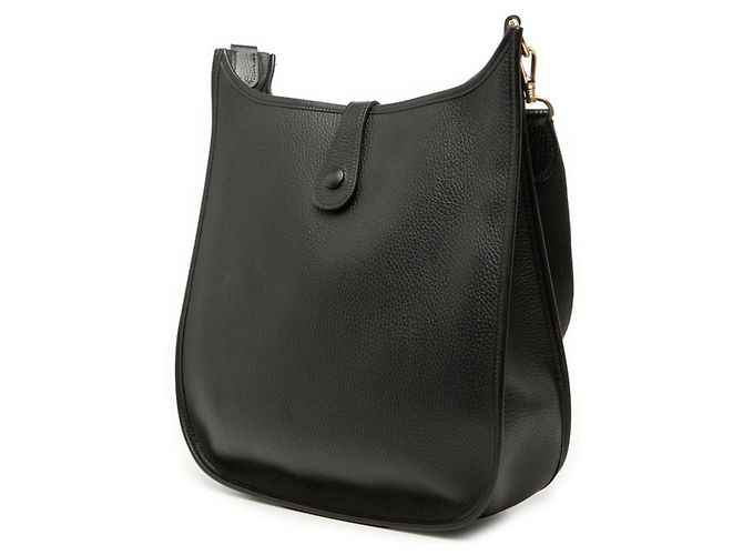 Hermès Borsa a tracolla Hermes Evelyne 1 GM Nero - vista 2