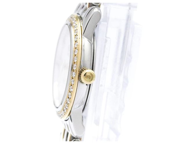 Orologio da Polso Omega De Ville Prestige con Quadrante MOP e Diamanti - vista 4