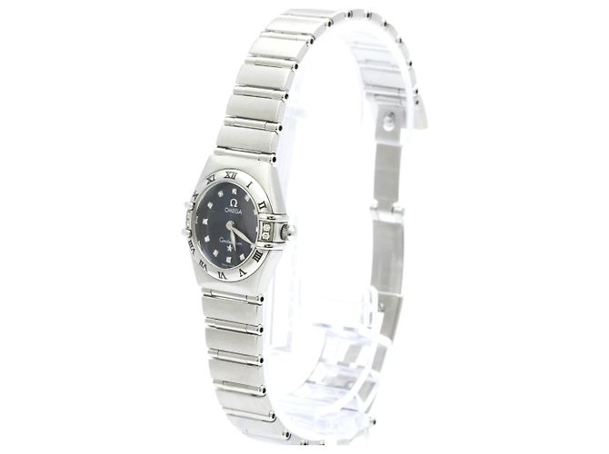 OMEGA Constellation Diamond Steel Quartz Damenuhr - Ansicht 2