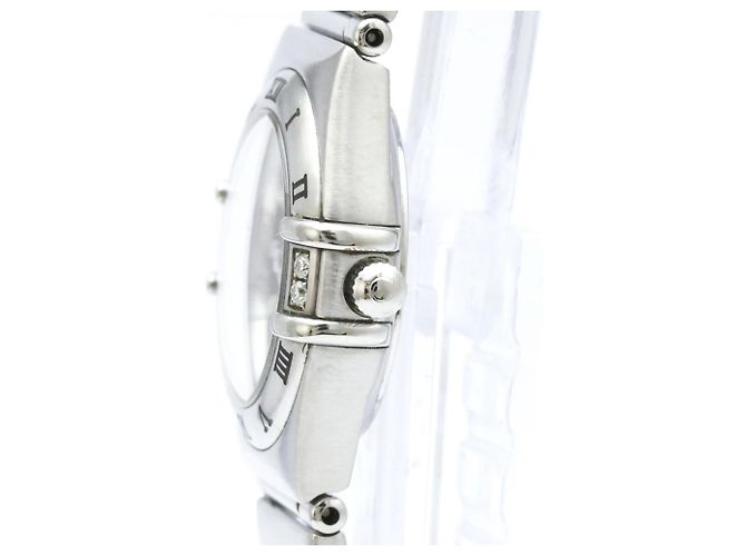 OMEGA Constellation Diamond Steel Quartz Damenuhr - Ansicht 4