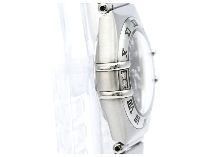 OMEGA Constellation Diamond Steel Quartz Damenuhr - Ansicht 8