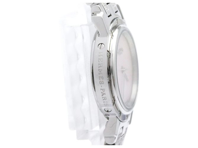 Hermès Reloj para mujer Hermes Clipper Diamond Pink MOP Quartz CL4.230 - vista 9