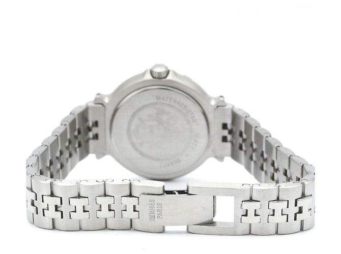Hermès Hermes Captain Nimo vergoldete Damenuhr - Ansicht 5
