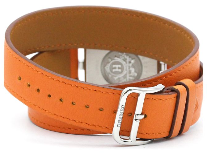 Hermès Relógio de pulso de quartzo Hermes Cape Cod Double Tour CC2.710 - vista 5