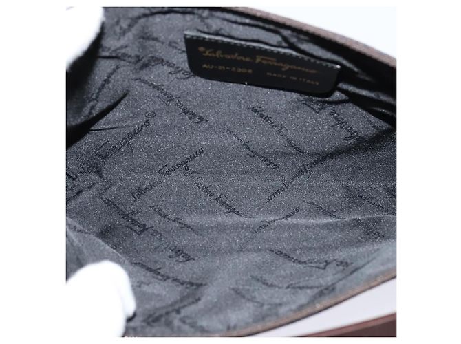 Salvatore Ferragamo Gancini Canvas Blu navy - vista 5