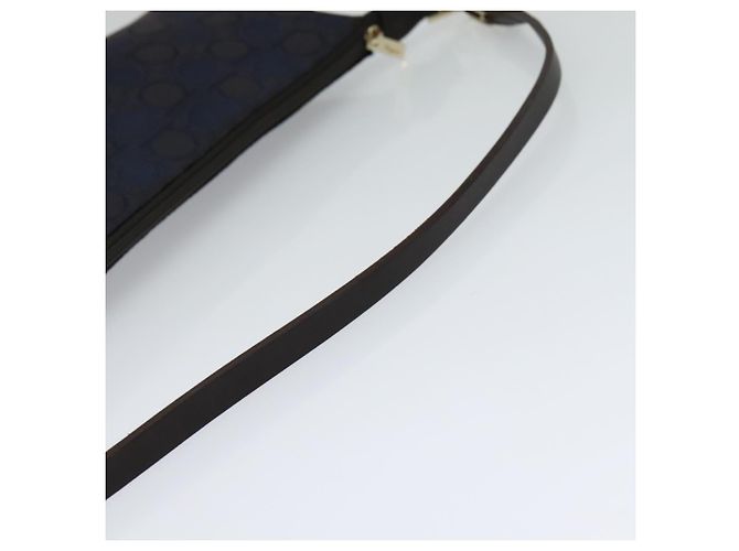 Salvatore Ferragamo Gancini Canvas Blu navy - vista 7