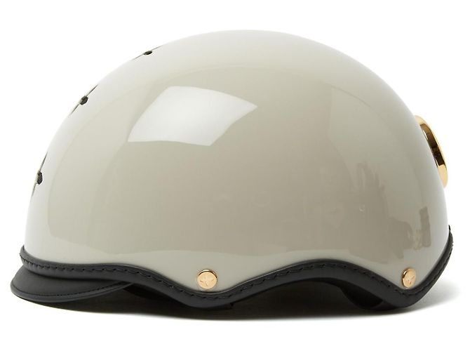 Louis Vuitton Casque Vélo et Ski Logo PM Beige Taille S Monogramme - vue 2