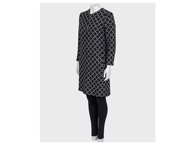 Casaco Chanel Preto Estampado NWOT EU34/XS Sem uso - vista 2