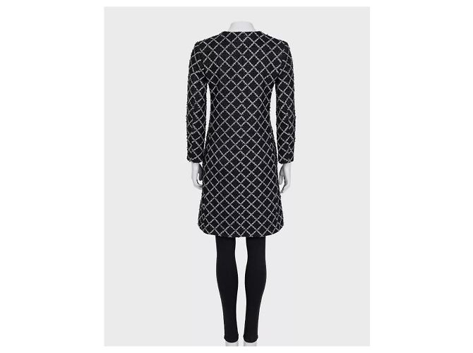 Casaco Chanel Preto Estampado NWOT EU34/XS Sem uso - vista 3