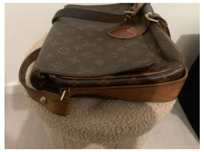 Louis Vuitton Borsa a tracolla Monogram Canvas Marrone Monogramma - vista 4