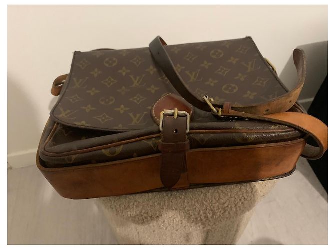 Louis Vuitton Borsa a tracolla Monogram Canvas Marrone Monogramma - vista 5