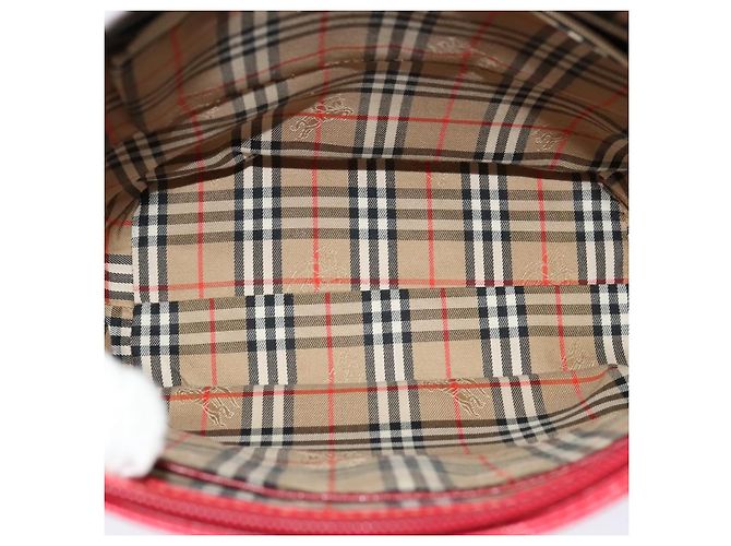 Burberry Vintage Leather Rosso - vista 5