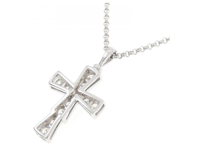 Bulgari Collana Cross Small Bvlgari D'oro - vista 4