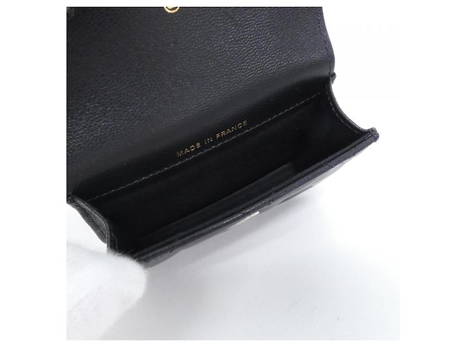 Marsupio in pelle nera Chanel AP2549 Nero - vista 5