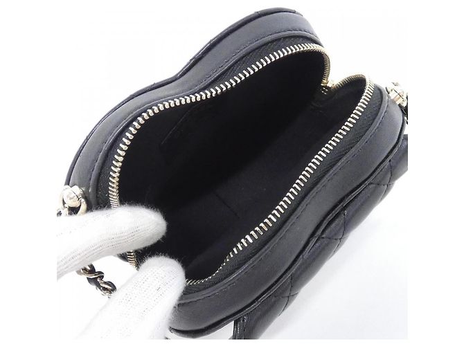 Sac à bandoulière Chanel AP2784 Noir - vue 6