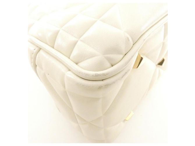 Borsa Christian Dior Lady 95.22 Small Bianco - vista 3
