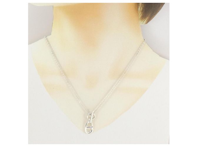 Collar Hermès Hermès Chaine d'Ancre Plata - vista 6