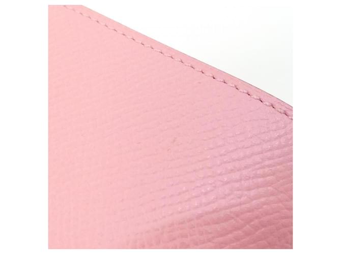Cartera Compacta Hermès Bearn Rosa - vista 5