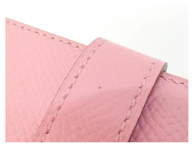 Cartera Compacta Hermès Bearn Rosa - vista 6