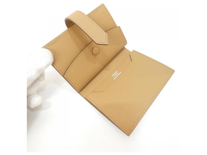 Hermès Bearn Mini Wallet Braun - Ansicht 4