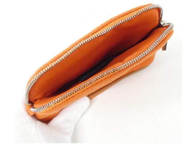 Hermès Borsa Pouch Hermes Bolide MINI 103772M Rosso Arancione - vista 4