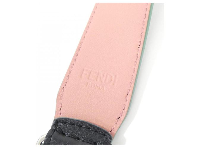 Tracolla Fendi Strap You 8AV077 Nero - vista 5
