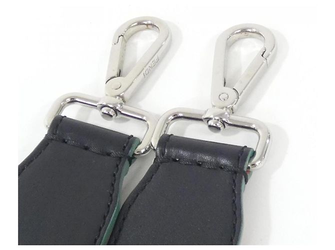 Tracolla Fendi Strap You 8AV077 Nero - vista 7
