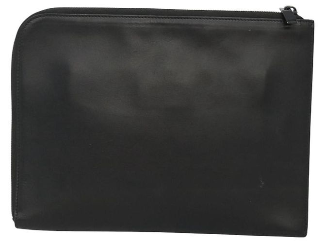 Saint Laurent Zip Pocket Leather Nero - vista 2