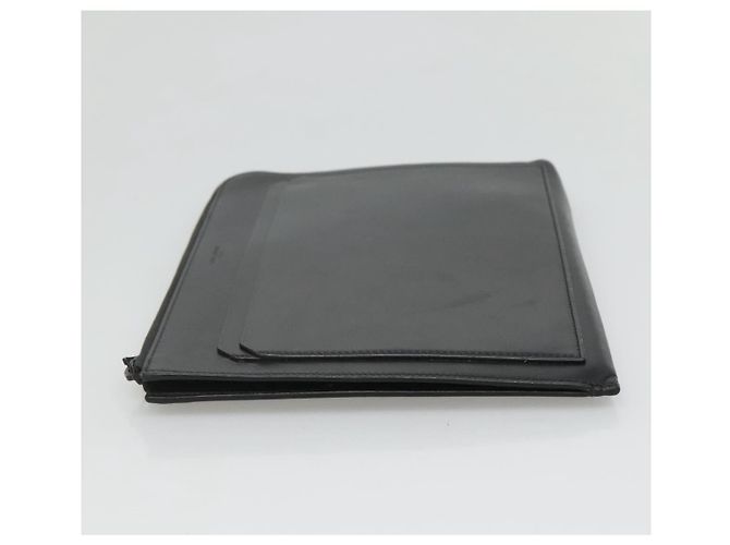 Saint Laurent Zip Pocket Leather Nero - vista 4