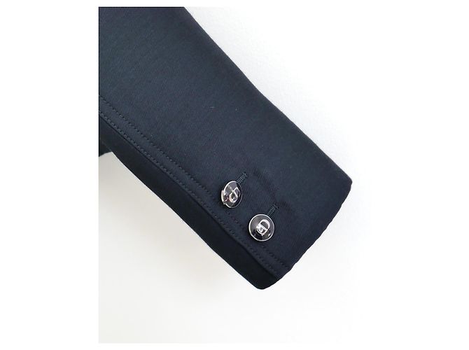 Christian Dior Giacca corta Oblique in twill di lana e seta - vista 5