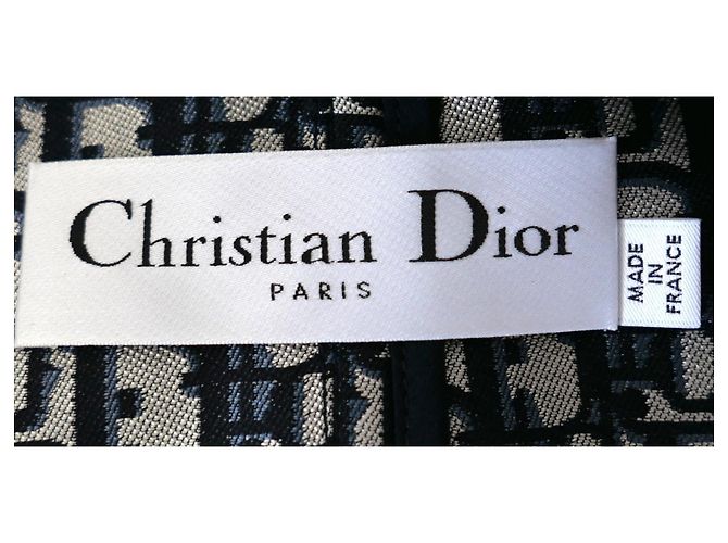 Christian Dior Giacca corta Oblique in twill di lana e seta - vista 8