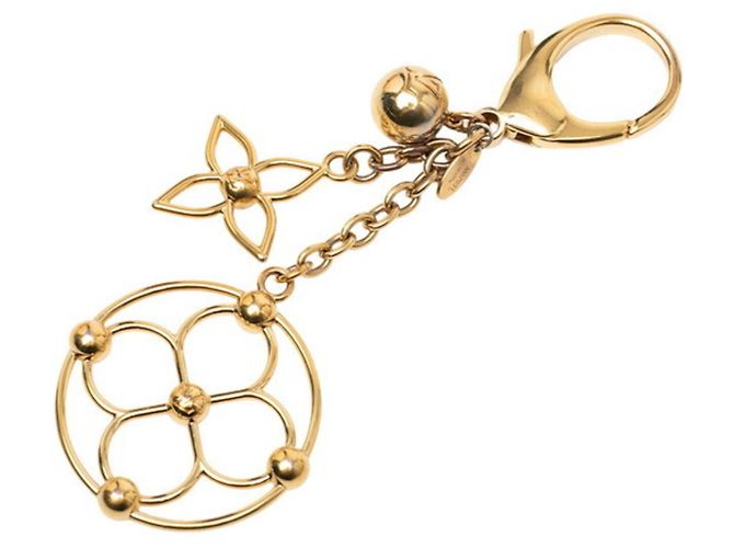 Portachiavi Bloomy Louis Vuitton D'oro - vista 2