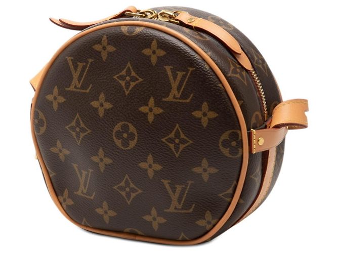 Borsa a Spalla Louis Vuitton Monogram Boite Chapeau Souple PM Marrone - vista 2