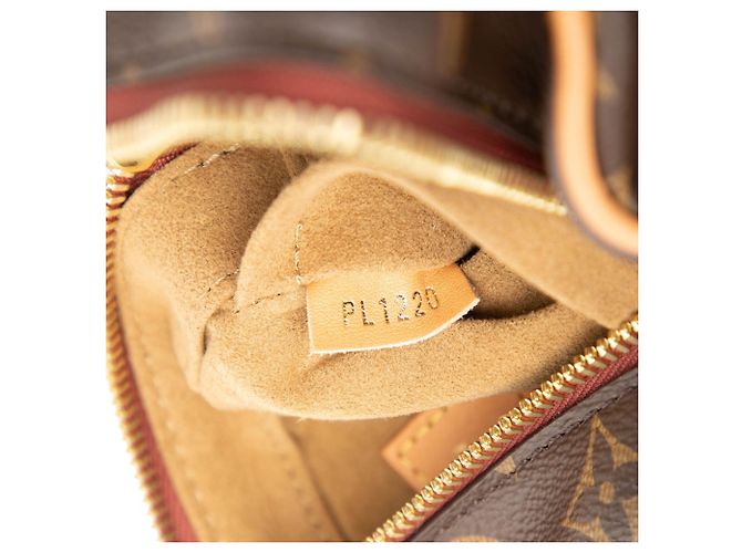 Borsa a Spalla Louis Vuitton Monogram Boite Chapeau Souple PM Marrone - vista 6
