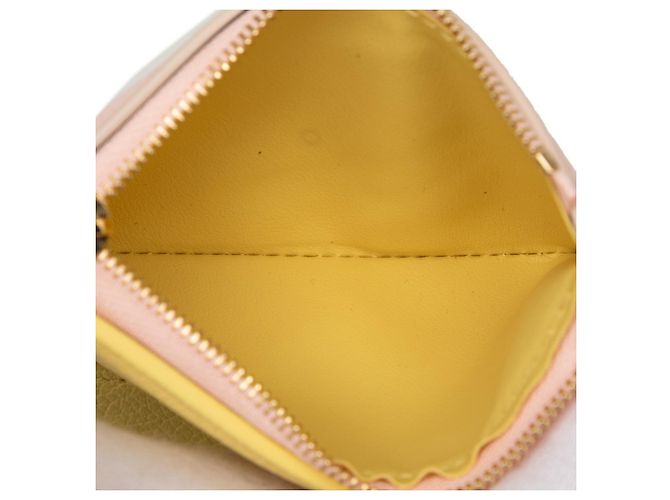 Louis Vuitton Monogram Empreinte Bi-fold Wallet Braun Beige Gelb - Ansicht 5